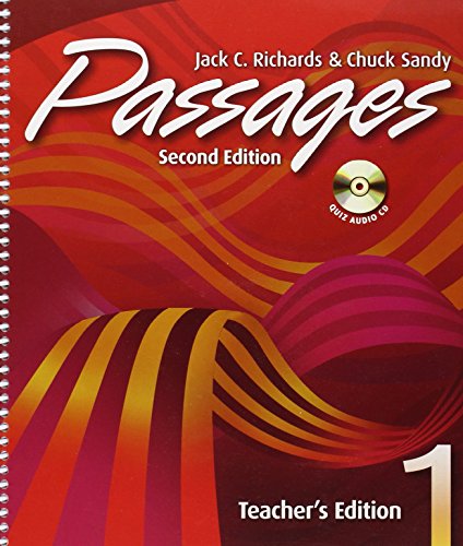 9780521683876: Passages Teacher's Edition 1 with Audio CD: An upper-level multi-skills course