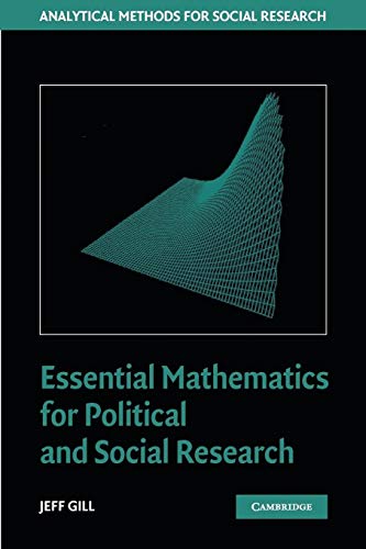 Stock image for Essential Mathematics for Political and Social Research (Analytical Methods for Social Research) for sale by WorldofBooks