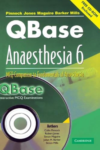 Imagen de archivo de QBase Anaesthesia with CD-ROM: Volume 6, MCQ Companion to Fundamentals of Anaesthesia a la venta por WorldofBooks