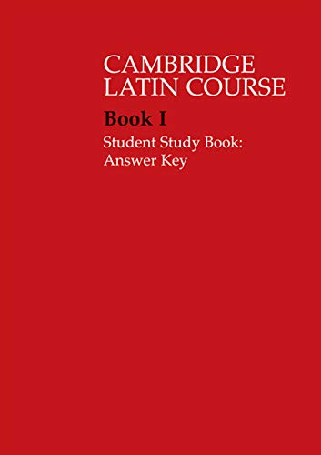 Stock image for Cambridge Latin Course 1 Student Study Book Answer Key for sale by ThriftBooks-Dallas