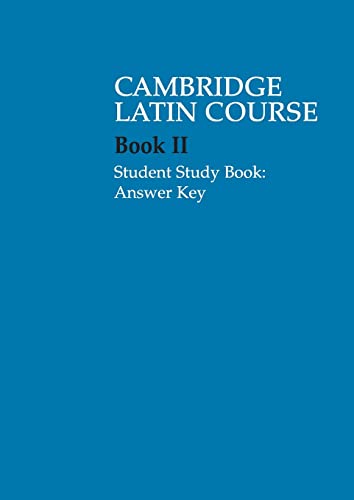 9780521685948: CAMBRIDGE LATIN COURSE 2 STUDENT STUDY BOOK ANSWER KEY