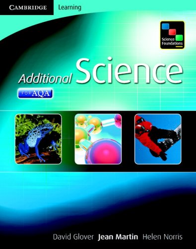 Stock image for Science Foundations: Additional Science Class Book for sale by Better World Books Ltd