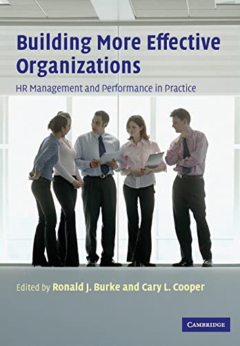 Imagen de archivo de Building More Effective Organizations: HR Management and Performance in Practice a la venta por HPB-Red