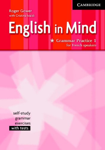 Imagen de archivo de English in Mind Grammar Practice Level 1 French Edition a la venta por medimops