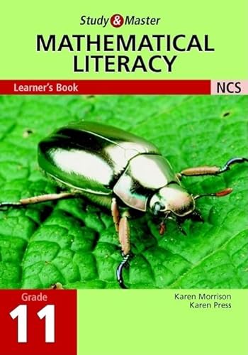 Study and Master Mathematical Literacy Grade 11 Learner's Book (9780521689250) by Morrison, Karen; Press, Karen