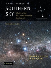 Stock image for A Walk through the Southern Sky: A Guide to Stars and Constellations and their Legends for sale by WeBuyBooks