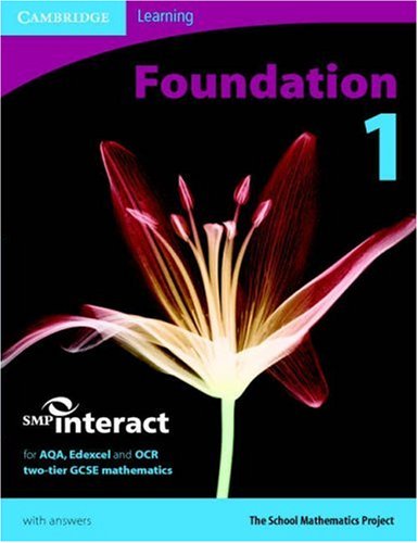 Beispielbild fr SMP GCSE Interact 2-tier Foundation 1 Pupil's Book (SMP Interact 2-tier GCSE) zum Verkauf von AwesomeBooks