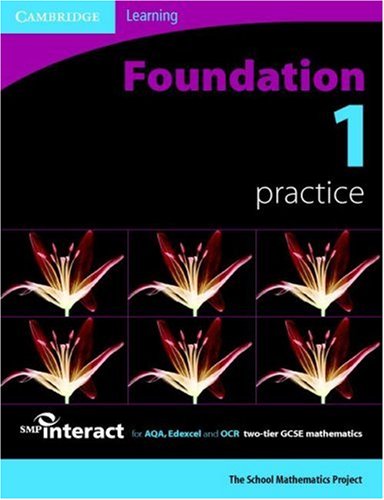 9780521689991: SMP GCSE Interact 2-tier Foundation 1 Practice Book (SMP Interact 2-tier GCSE)