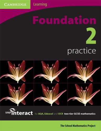 SMP GCSE Interact 2-tier Foundation 2 Practice book (SMP Interact 2-tier GCSE) (9780521690003) by School Mathematics Project