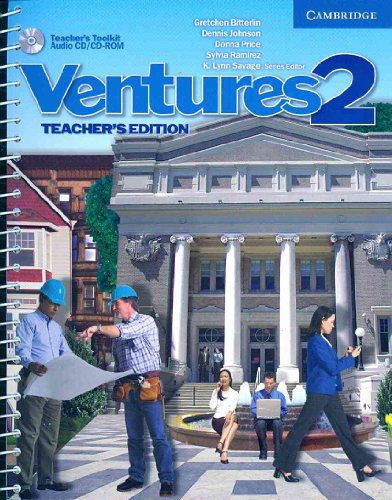 Imagen de archivo de Ventures 2 Teacher's Edition with Teacher's Toolkit Audio CD/CD-ROM a la venta por More Than Words