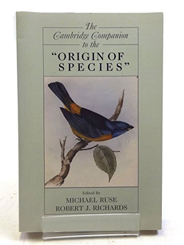 Beispielbild fr The Cambridge Companion to the 'Origin of Species' zum Verkauf von Windows Booksellers