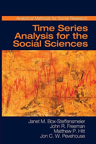 Beispielbild fr Time Series Analysis for the Social Sciences (Analytical Methods for Social Research) zum Verkauf von Chiron Media