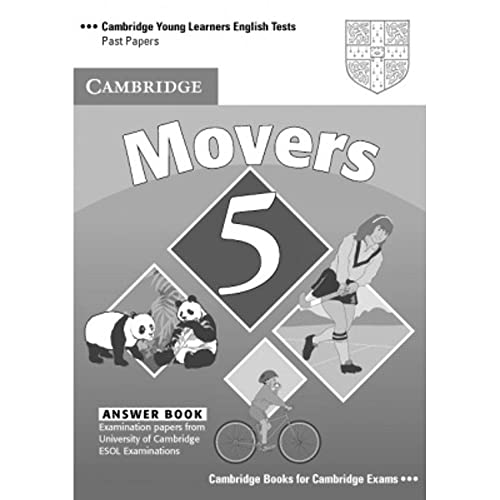 Stock image for Cambridge Young Learners English Tests Movers 5 Answer Booklet: Examination Papers from the University of Cambridge ESOL Examinations: No. 5 for sale by AMM Books