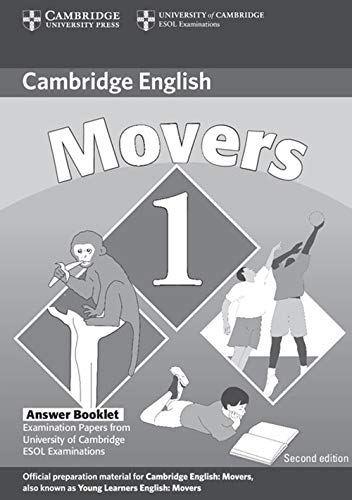 Imagen de archivo de CAMBRIDGE YOUNG LEARNERS ENGLISH TESTS MOVERS 1 ANSWER BOOKLET 2ND EDITION a la venta por Zilis Select Books