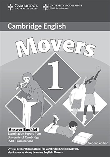 9780521693417: Cambridge Young Learners English Tests Movers 1 Answer Booklet: Examination Papers from the University of Cambridge ESOL Examinations