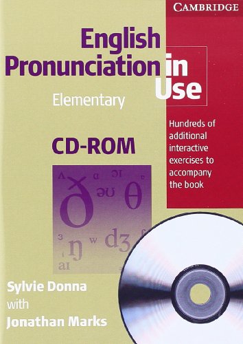 Imagen de archivo de English Pronunciation in Use Elementary CD-ROM for Windows and Mac (single user) a la venta por Ria Christie Collections