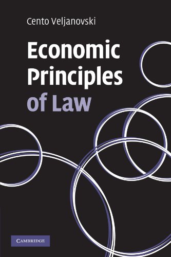 9780521695466: Economic Principles of Law