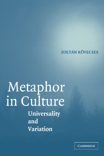 9780521696128: Metaphor in Culture: Universality and Variation