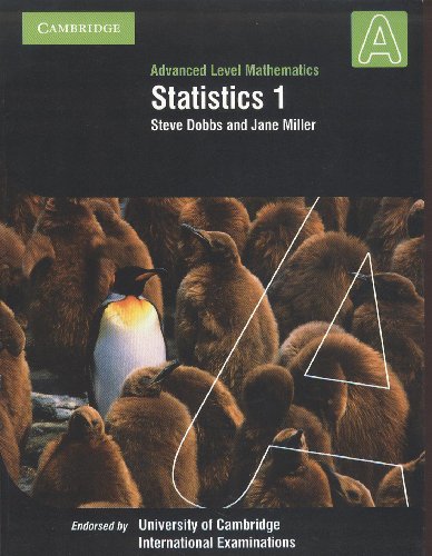 Imagen de archivo de Advanced Level Mathematics Statistics 1 a la venta por BookHolders