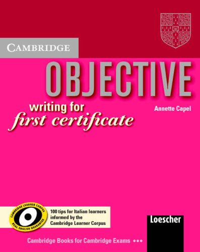 9780521696883: Objective Writing for First Certificate 100 Tips Writing Booklet Italian edition