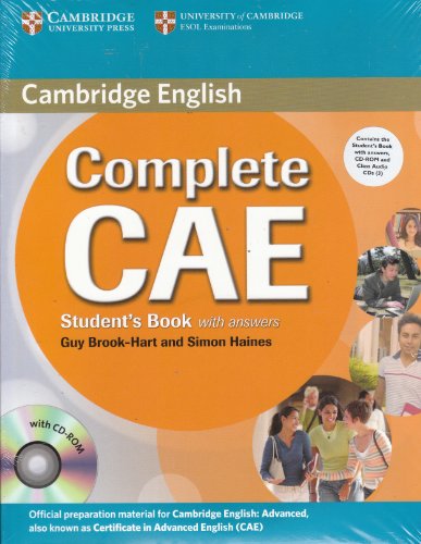 9780521698443: Complete CAE Student's Book Pack (Student's Book with Answers with CD-ROM and Class Audio CDs (3)): with answers, CD-Rom and Class Audio CD (CAMBRIDGE)