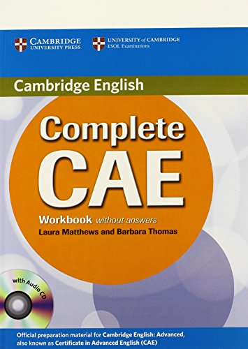 Stock image for Complete CAE Workbook without Answers with Audio CD for sale by WorldofBooks
