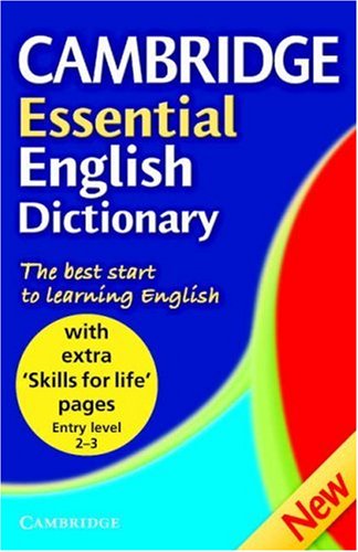Stock image for Cambridge Essential English Dictionary, Skills for Life for sale by WorldofBooks