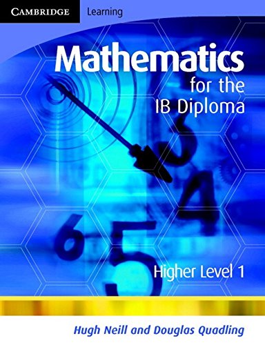 Beispielbild fr Mathematics for the IB Diploma Higher Level 1 zum Verkauf von Half Price Books Inc.