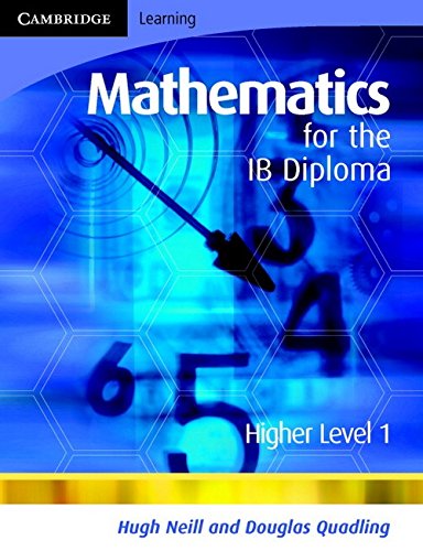 Stock image for Mathematics for the IB Diploma Higher Level 1 for sale by Half Price Books Inc.