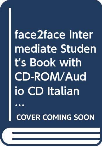 9780521699495: face2face Intermediate Student's Book with CD-ROM/Audio CD Italian Edition
