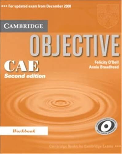 Objective CAE Workbook (9780521700597) by O'Dell, Felicity; Broadhead, Annie