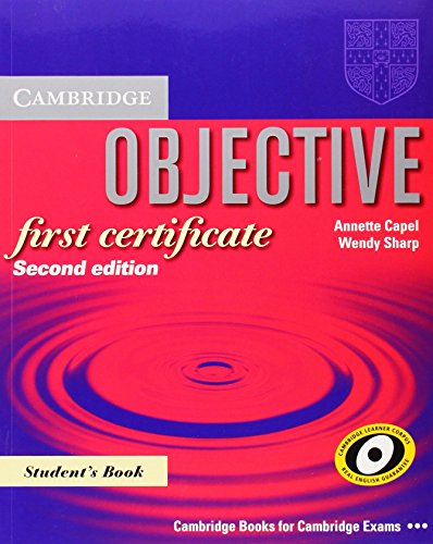 Imagen de archivo de Objective First Certificate Student's Book a la venta por WorldofBooks