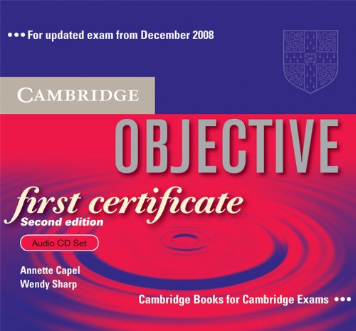 9780521700696: Objective First Certificate Audio CD Set (3 CDs)