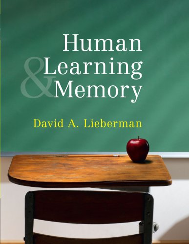 Beispielbild fr Human Learning and Memory zum Verkauf von ThriftBooks-Dallas