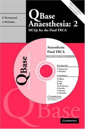 QBase Anaesthesia: Volume 2 (9780521701426) by Hammond, Edward; McIndoe, Andrew