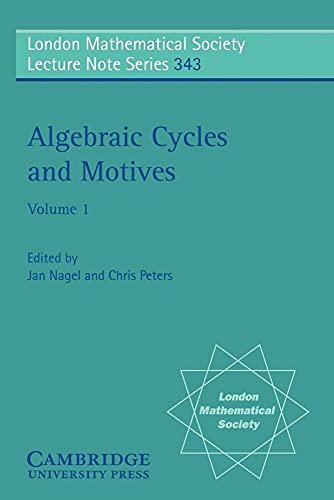 Beispielbild fr Algebraic Cycles and Motives (Volume 1) zum Verkauf von Anybook.com