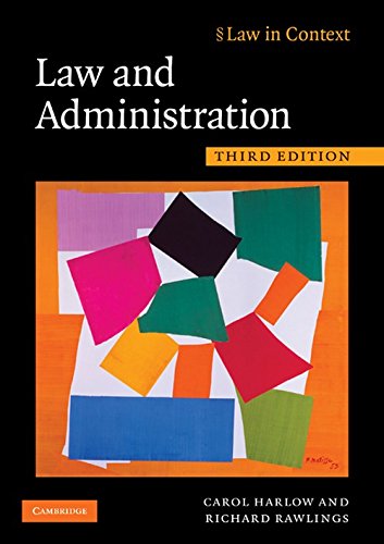 9780521701792: Law and Administration 3rd Edition Paperback (Law in Context)