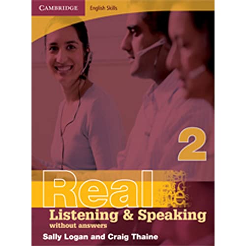 Imagen de archivo de Cambridge English Skills Real Listening and Speaking 2 without answers a la venta por MusicMagpie