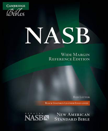 9780521702652: NASB Aquila Wide Margin Reference Bible, Black Goatskin Leather Edge-lined, Red-letter Text, NS746:XRME: New American Standard Bible, Black, Goatskin Leather, Wide-Margin, Reference Bible