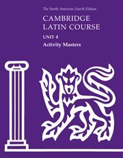 Stock image for Cambridge Latin Course Unit 4 Activity Masters (North American Cambridge Latin Course) for sale by HPB-Red