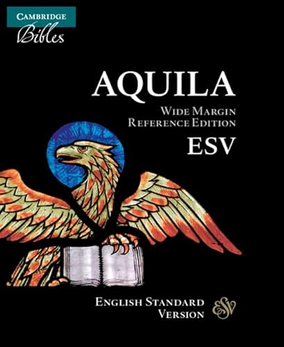 9780521708166: ESV Aquila Wide Margin Reference Bible, Black Goatskin Leather Edge-lined, Red-letter Text, ES746:XRME