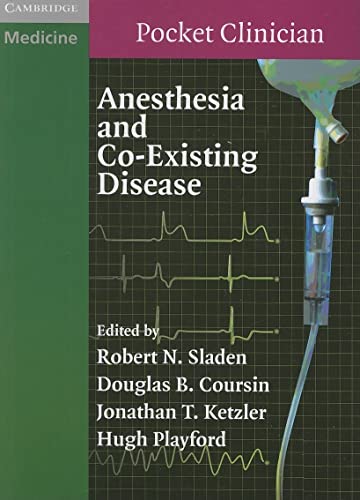 Beispielbild fr Anesthesia and Co-Existing Disease zum Verkauf von Better World Books