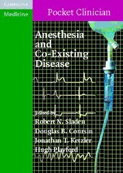 Imagen de archivo de Anesthesia and Co-Existing Disease a la venta por Better World Books