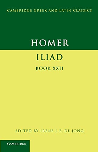 9780521709774: Homer: Iliad Book 22 Paperback (Cambridge Greek and Latin Classics)