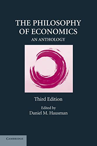 Stock image for The Philosophy of Economics : An Anthology for sale by Better World Books