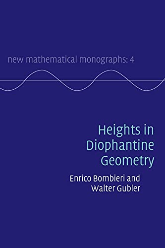 9780521712293: Heights in Diophantine Geometry