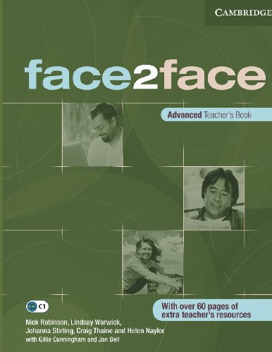 Beispielbild fr face2face Advanced Teacher's Book zum Verkauf von Ergodebooks