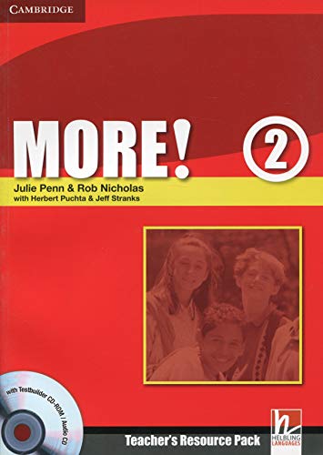 9780521713030: More! Level 2 Teacher's Resource Pack with Testbuilder CD-ROM/Audio CD: Teacher's Resource Pack with CD-Rom and Audio CDE
