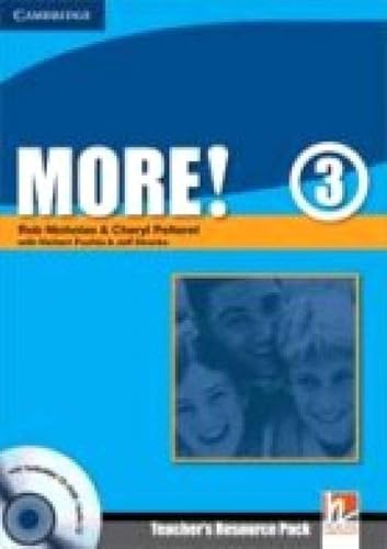 More! Level 3 Teacher's Resource Pack with Testbuilder CD-ROM/Audio CD (9780521713108) by Nicholas, Rob; Pelteret, Cheryl