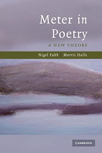 Imagen de archivo de Meter in Poetry: A New Theory a la venta por Anybook.com